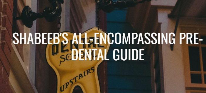 Pre-Dental Guide Preview